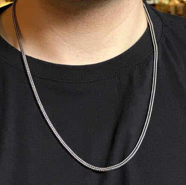 Cadena modelo Espiga Plata 950